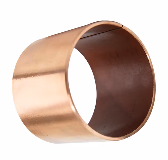 Forest Machine FB090 Oilless Bearing Made of CuSn8P with Diamonf Oil Sockets Wrapped Bronze Sliding Self Lubricating Bushing