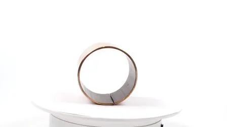 Forest Machine FB090 Oilless Bearing Made of CuSn8P with Diamonf Oil Sockets Wrapped Bronze Sliding Self Lubricating Bushing