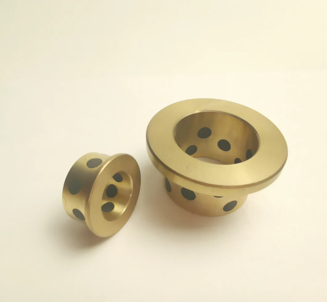 Flange Bronze Bushing with Solid self Lubricating bearings